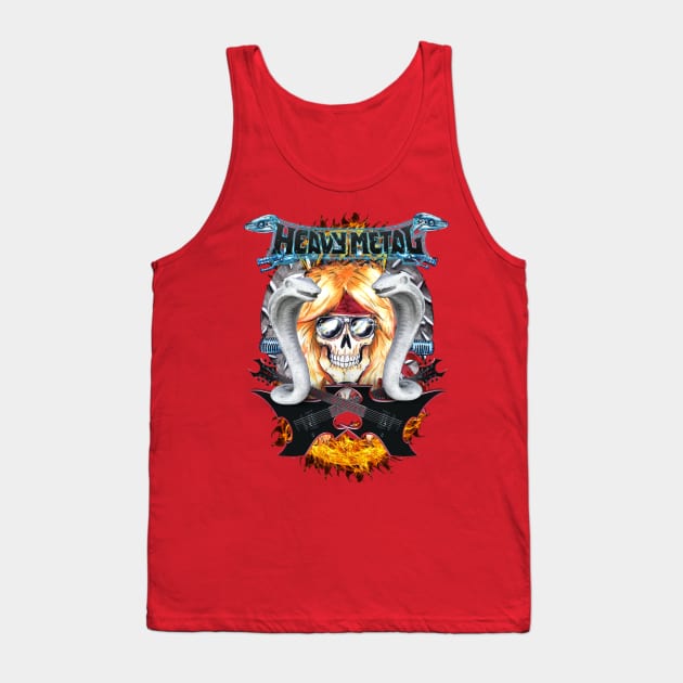 Heavy metal Tank Top by LanaBanana